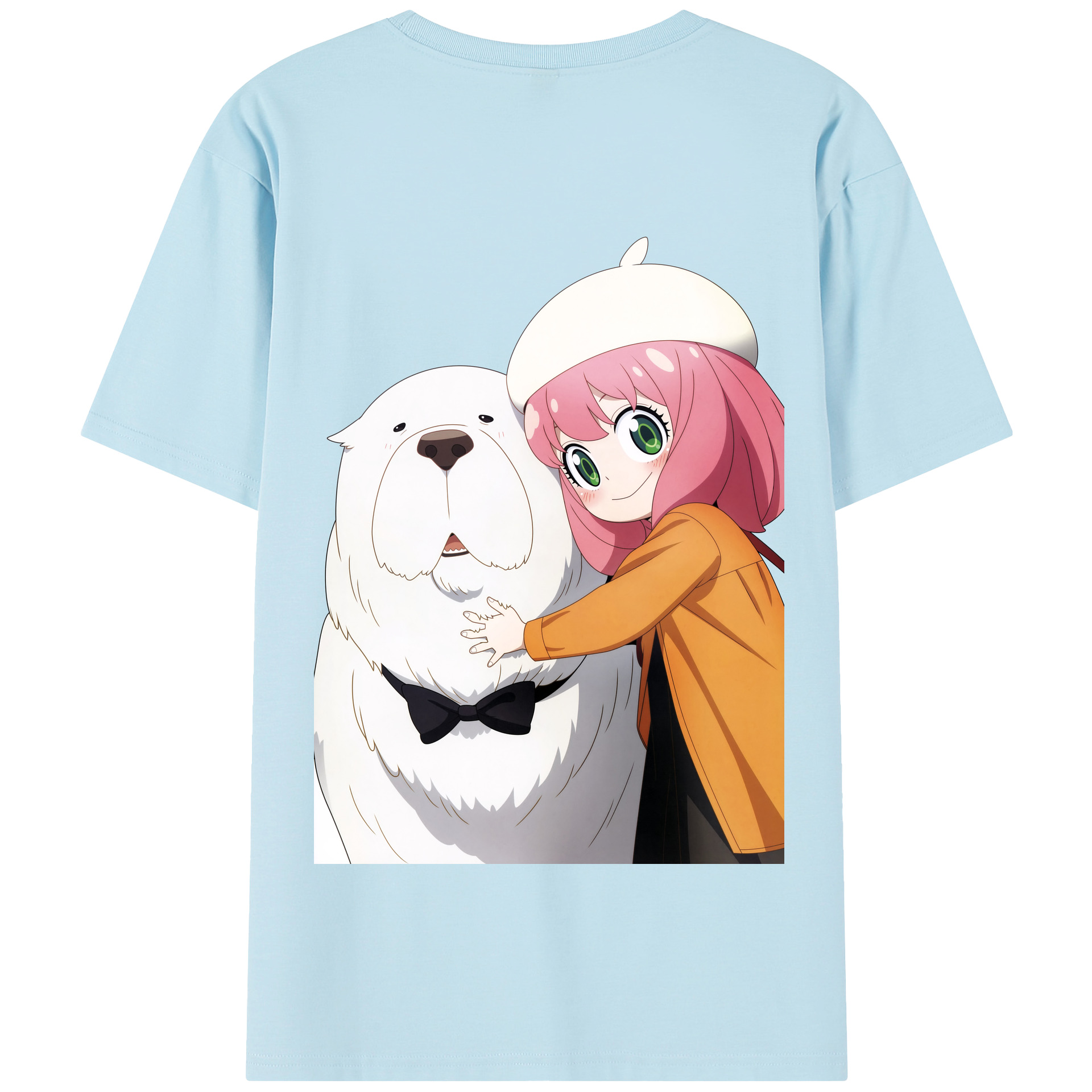 （画像用） SPY×FAMILY间谍家家酒 綿100％半袖Tシャツ（背面プリント）